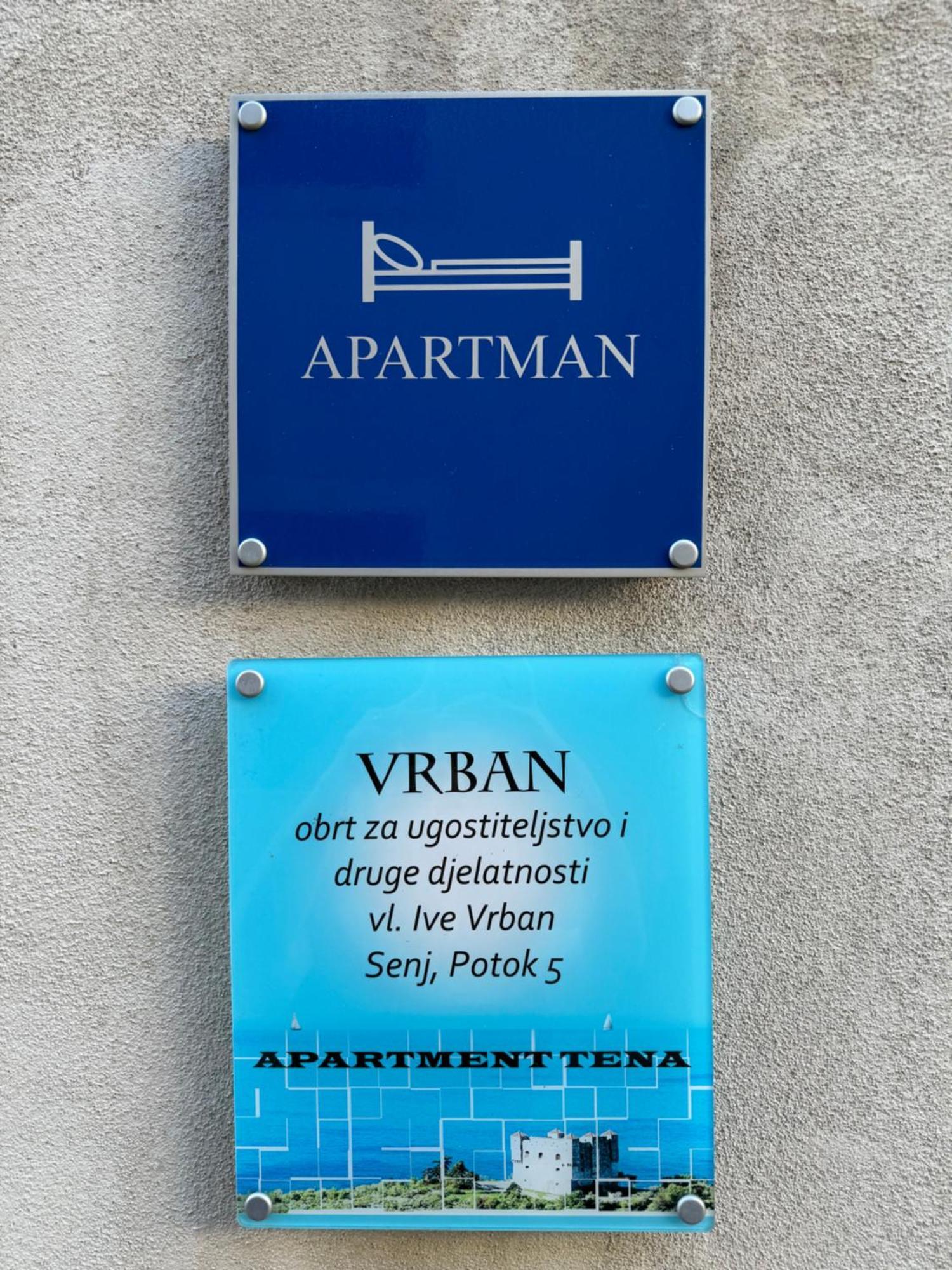 Apartment Tena Senj  Exteriör bild